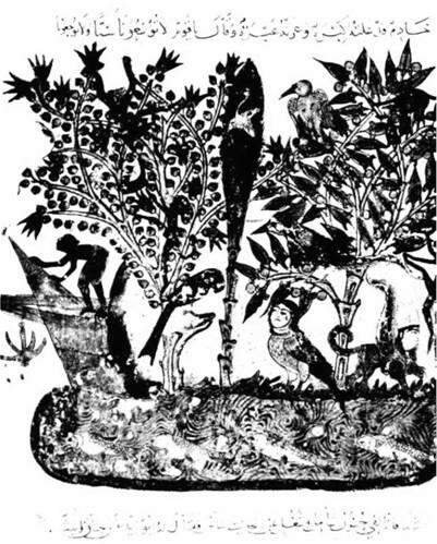 Райские сады Персидская миниатюра В глубине страны находилось место Эндера - фото 2