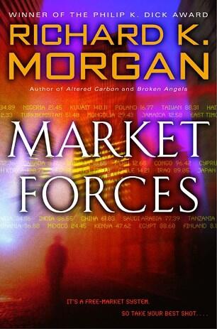 Market Forces Richard Morgan Prologue Checkout The shiny black plastic - фото 1