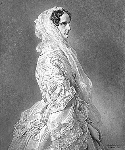 Ф К Винтерхальтер Портрет императрицы Александры Федоровны 1856 г - фото 12