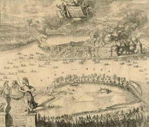 Взятие Нотебурга 1702 г Гравюра АШхонебека Начало XVIII века Нотебург - фото 7