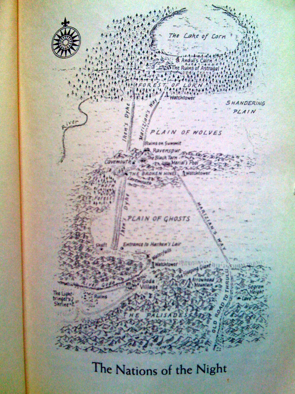 Подписи к карте 1 в алфавитном порядке Andulss Cairn Погребальная - фото 1
