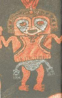 В Перу и особенно в культуре Паракас изображения качинас встречаются на - фото 7