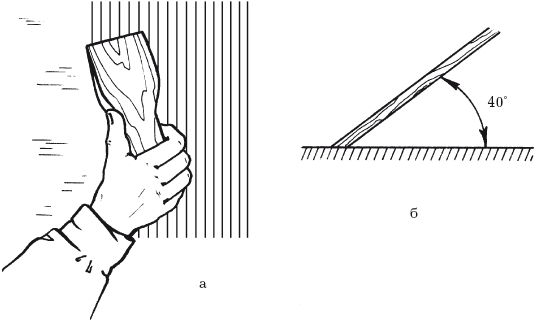 Рис 2 Нанесение шпатлевки шпателем а нанесение нижней полосы б угол - фото 2