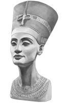 Queen Nefertiti wife of Akhenaten and stepmother of Tut Inside the temple at - фото 5