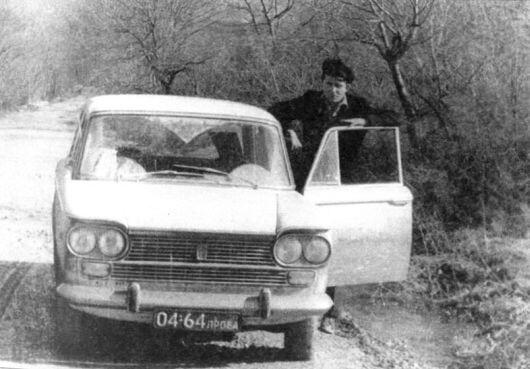 Февраль 1967 г Испытания тормозов в Крыму ФИАТ1500 с барабанными задними - фото 11