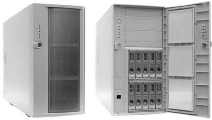 Рис 26Корпус типа File Server Как правило в нем предусмотрено от восьми до - фото 10