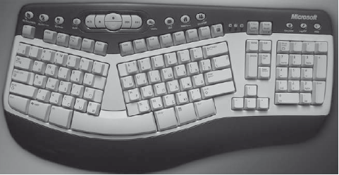 Рис 13Эргономичная клавиатура Для каждой клавиатуры существуют также - фото 3