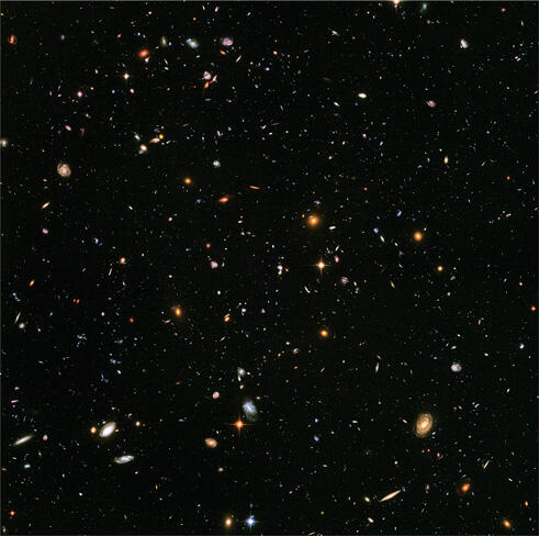 Ультраглубокое поле Хаббла Hubble UltraDeep Field В 2004 г космический - фото 2