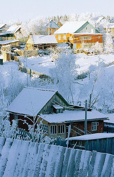 Березов зимой Омск Тарские ворота Северное сияние - фото 17