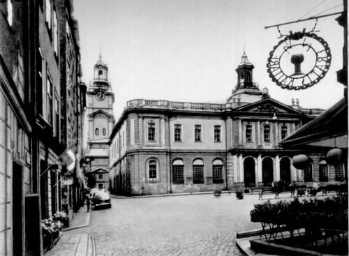 Швеция Башня церкви Сторчюрка 1318 вв и биржа 176876 архитектор К Ю - фото 87