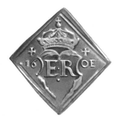 Серебряная монета сер 16 в Стокгольм Центральная часть города Швеция - фото 113