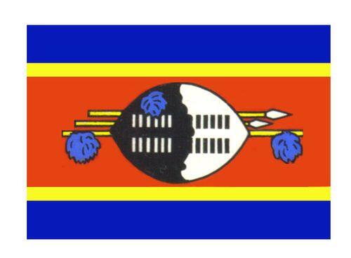 Флаг государственный Свазиленд Свазиленд Сваи Сваиполностью или - фото 1