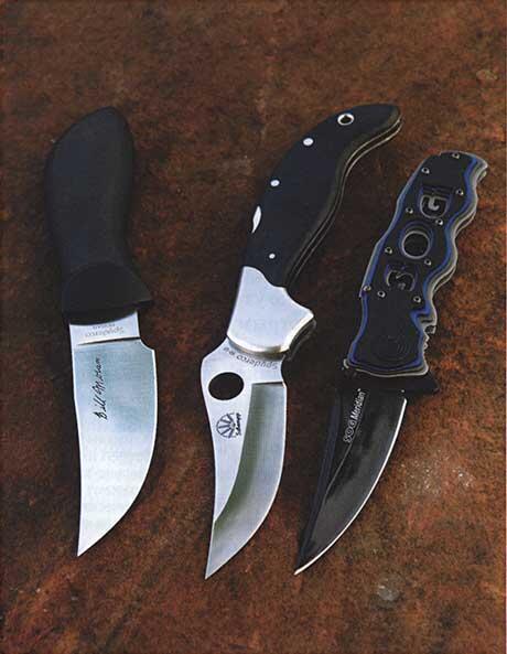 4 Несколько ножей использующих такой тип клинка слева направо Bill Moran - фото 4
