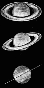 Рис 11 Сатурн со своим знаменитым кольцом в различных положениях Но вернемся - фото 12