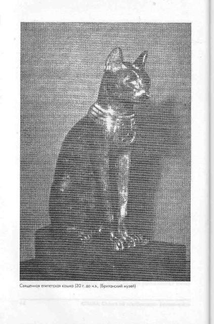 Священная египетская кошка 30 г до н э Британский музей 2 CКАЗКА О КОШКЕ - фото 1