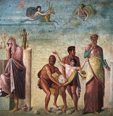 Артемида была разгневана на Агамемнона за то что тот убил оленя посвященного - фото 11