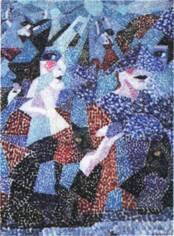 Пабло Пикассо Авиньонские девицы 1907 НьюЙорк Музей современного искусства - фото 147