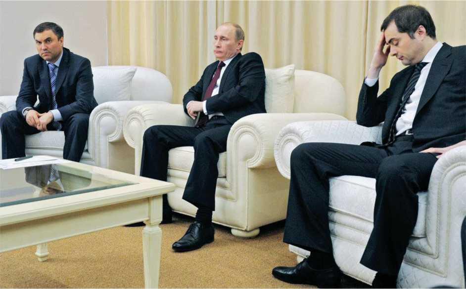 С руководителями фракций в Госдуме Владимир Путин встречается кажется даже - фото 31