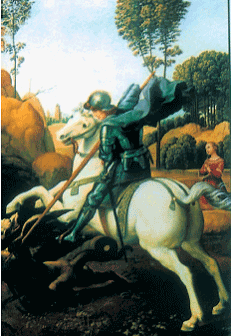 Живописное изображение Святого Георгия Отсутствие канона в изображении Георгия - фото 10