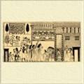 Усадьба знатного египетского вельможи Фреска времен XIX династии Хозяйка - фото 40