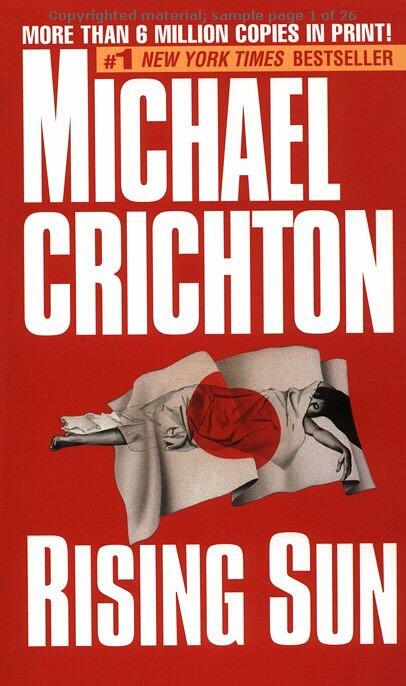 Michael Crichton Rising Sun To my mother Zula Miller Crichton We are - фото 1