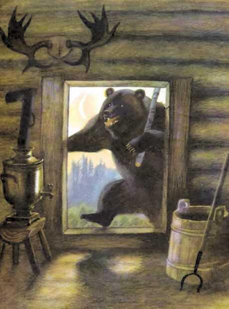 Вернулся вечером медведь увидел Машеньку обрадовался Ага говорит - фото 6