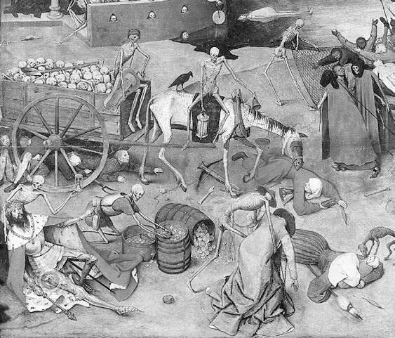 Средневековым людям Черная смерть представлялась страшной демонической силой - фото 2