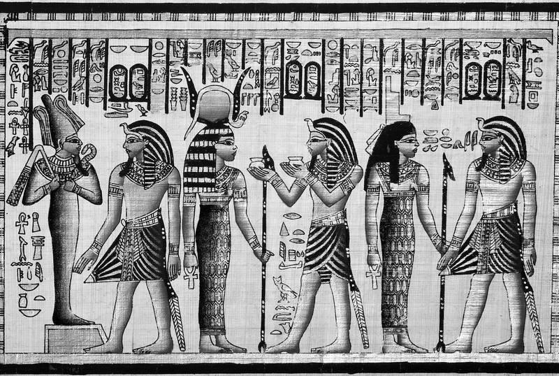 В Древнем Египте сформировался разветвленный административный аппарат подданных - фото 9