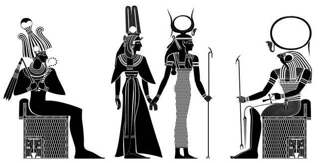 Культ многих богов Египта восходит еще к первобытным временам когда - фото 24