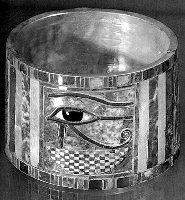 Браслет Золото эмаль Древний Египет Амулетскарабей Древний Египет - фото 97