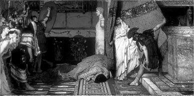 Лоуренс АльмаТадема Римский император Клавдий 1871 Художественный музей - фото 9