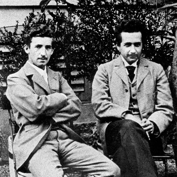 Гроссман и Эйнштейн через несколько лет после окончания университета начало - фото 4