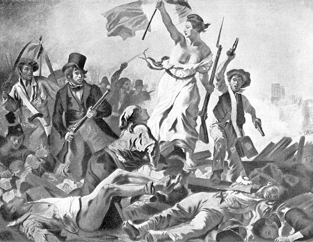Свобода на баррикадах Французская революция 1830 года Картина Э Делакруа - фото 2