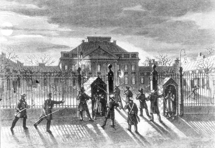 Начало Польского восстания Варшава Дворец Бельведер 17 ноября 1830 г С - фото 4