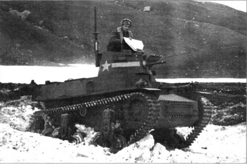 Танк CTLS4TAC в снегах Аляски 1942 г Танки CTLS4 были созданы по заказу - фото 8