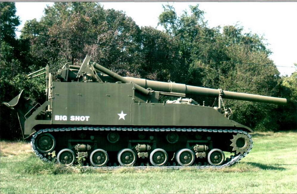 155мм самоходная пушка М40 - фото 96