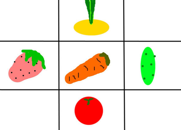 упр4 ИнструкцияПосади овощи и ягоды на грядки как я скажу На верхней - фото 12