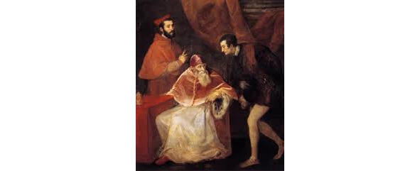Павел III с племянниками СтудентыПаола Дмитриевна а что сам холст - фото 6