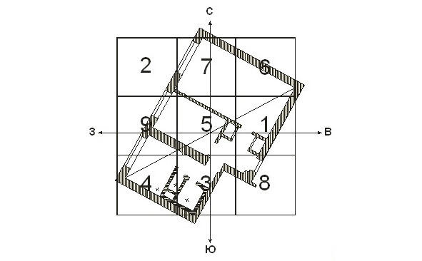 План помещения в масштабе На чистом листе бумаги начертим в масштабе план - фото 4