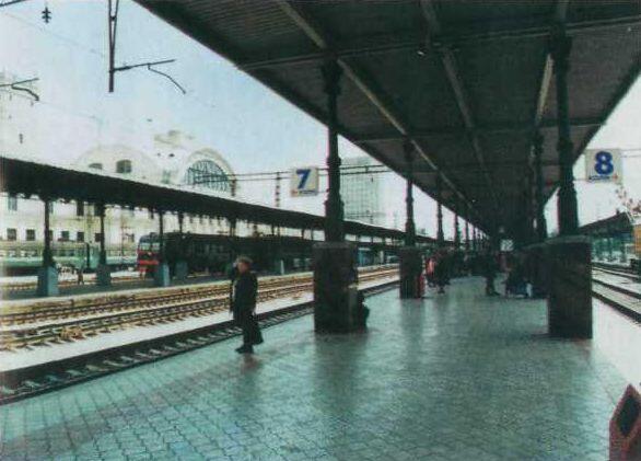 Четвертая платформа Южного вокзала после реконструкции Поездной диспетчер - фото 61