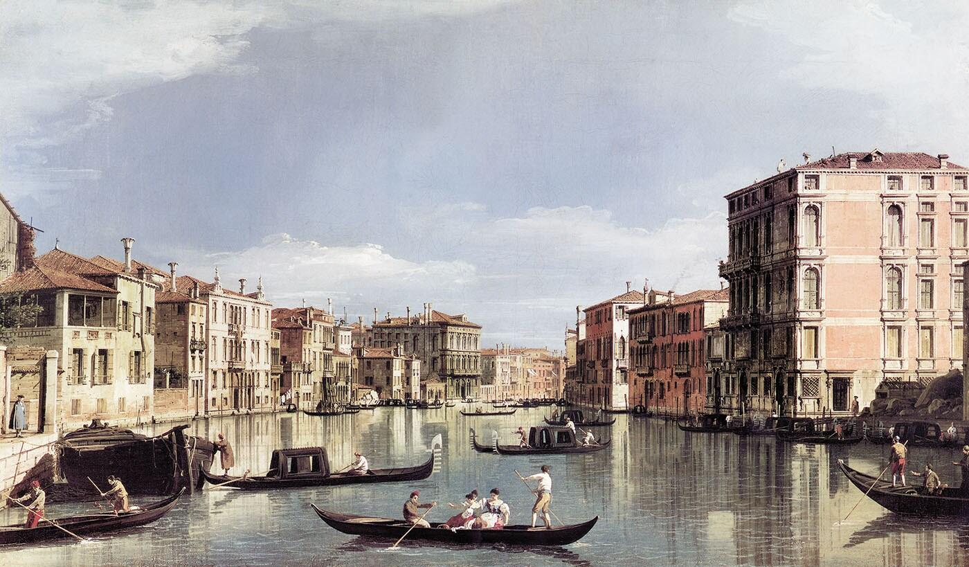 Венеция Большой канал между палаццо Бемо и палаццо ВендраминКалерджи - фото 1