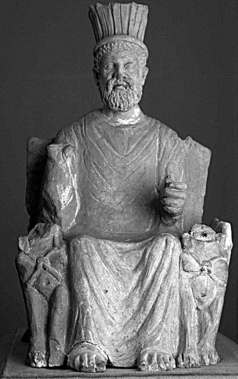 Статуя карфагенского бога БаалХаммона Музей Бардо Тунис Их соперники - фото 3