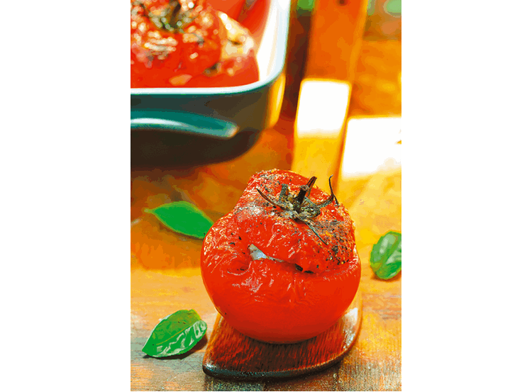 помидоры 1 кг филе трески свежее 500 г зелень базилика несколько веточек - фото 37