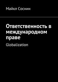 Майкл Соснин: Ответственность в международном праве. Globalization