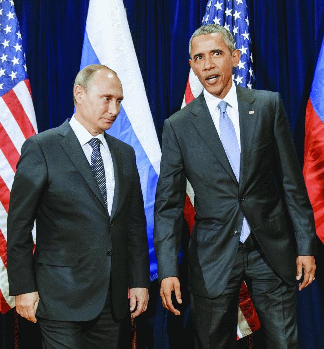 На саммитах АТЭС как и на остальных саммитах Владимир Путин и Барак Обама - фото 60