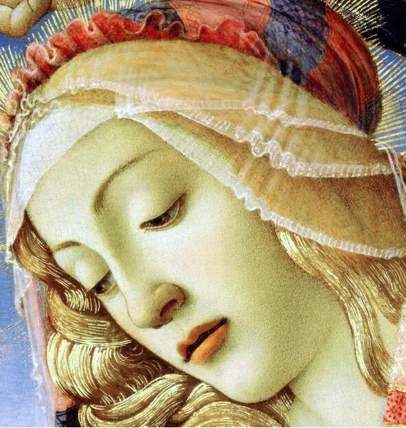 На иллюстрации фрагмент картины Мадонна Магнификат итал Madonna del - фото 3