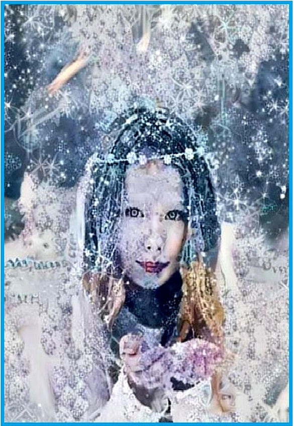 О снежинке которая стала звездой Наступил первый день зимы Молодое игривое - фото 1