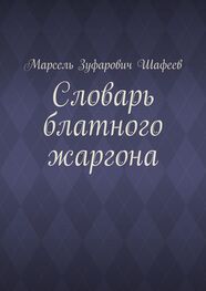 Марсель Шафеев: Словарь блатного жаргона