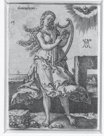 РАДОСТЬ ГРАВЮРА ГЕНРИХА АЛДЕГРЕВЕРА КОРНЕЛИСА АНТОНИСА 1549 XXVII - фото 66