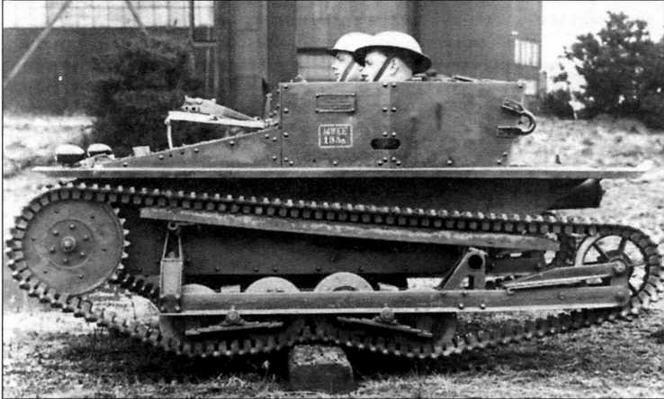 Танкетка КарденЛойд Mk VI на испытаниях У танкетки КарденЛойд Mk VIb - фото 13